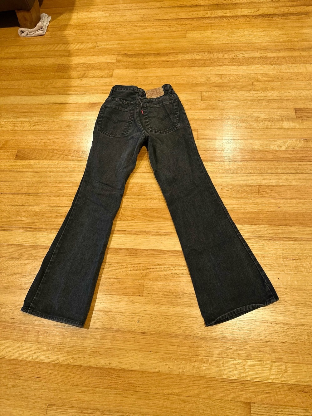 Vintage Levis 501 Jeans Womens Juniors 24 Boot Cut Slim Fit Made‎ in USA 2000,s